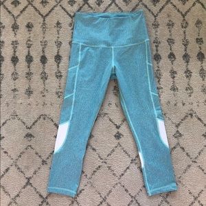 Zyia Aqua Melange Light N Tight Capri